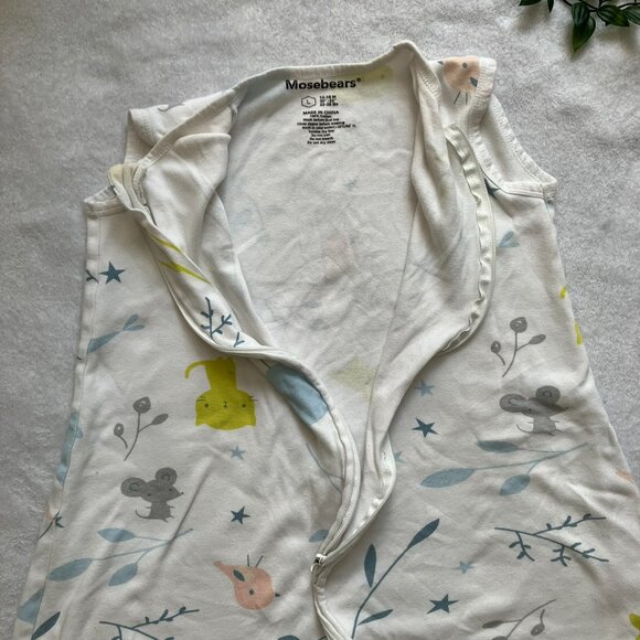 Mosebears Cotton Sleep Sack Bundle 12-18M | 2 Lightweight Unisex Sleep Bags GUC - Picture 6 of 16